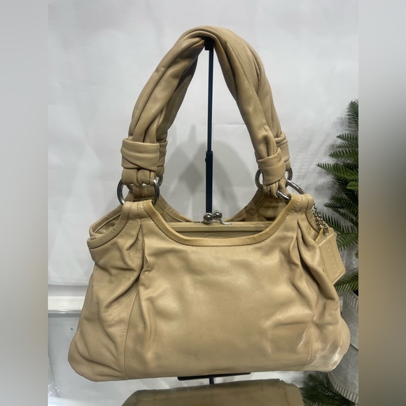 Leather Coach Handbag - Picture 5 of 13